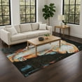 thumbnail image 1 of Addison Rugs Chantille Indoor/Outdoor Transitional Animal Black Machine Washable Rectangle Rug, 10' x 14', 1 of 8