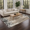 thumbnail image 1 of Addison Rugs Chantille Indoor/Outdoor Transitional Animal Ivory Machine Washable Rectangle Rug, 5' x 7'6", 1 of 8