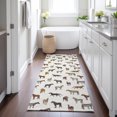 thumbnail image 1 of Addison Rugs Chantille Indoor/Outdoor Transitional Animal Ivory Machine Washable Runner Rug, 2'3" x 7'6", 1 of 8