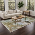 thumbnail image 1 of Addison Rugs Chantille Indoor/Outdoor Transitional Animal Mocha Machine Washable Rectangle Rug, 8' x 10', 1 of 8
