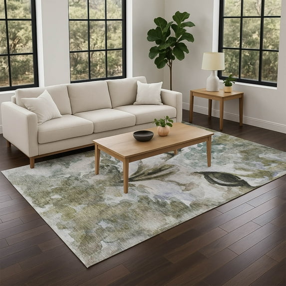Addison Rugs Chantille Indoor/Outdoor Transitional Animal Taupe Machine Washable Rectangle Rug, 10' x 14'