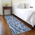 thumbnail image 1 of Addison Rugs Chantille Indoor/Outdoor Transitional Arrows Navy Washable Runner Rug, 2'3" x 7'6", 1 of 6