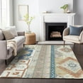 thumbnail image 1 of Addison Rugs Chantille Indoor/Outdoor Transitional Aztec Ivory Washable Rectangle Rug, 8' x 10', 1 of 6