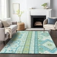 thumbnail image 1 of Addison Rugs Chantille Indoor/Outdoor Transitional Aztec Mint Washable Rectangle Rug, 8' x 10', 1 of 6