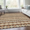 thumbnail image 1 of Addison Rugs Chantille Indoor/Outdoor Transitional Bohemian Chocolate Washable Rectangle Rug, 2'6" x 3'10", 1 of 6