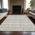 thumbnail image 1 of Addison Rugs Chantille Indoor/Outdoor Transitional Bohemian Ivory Washable Rectangle Rug, 2'6" x 3'10", 1 of 6