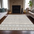 thumbnail image 1 of Addison Rugs Chantille Indoor/Outdoor Transitional Bohemian Ivory Washable Rectangle Rug, 5' x 7'6", 1 of 6