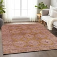thumbnail image 1 of Addison Rugs Chantille Indoor/Outdoor Transitional Border Blush Machine Washable Rectangle Rug, 9' x 12', 1 of 7