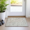 thumbnail image 1 of Addison Rugs Chantille Indoor/Outdoor Transitional Border Linen Machine Washable Rectangle Rug, 1'8" x 2'6", 1 of 7