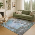 thumbnail image 1 of Addison Rugs Chantille Indoor/Outdoor Transitional Botanical Brown Machine Washable Rectangle Rug, 10' x 14', 1 of 8