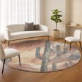 thumbnail image 1 of Addison Rugs Chantille Indoor/Outdoor Transitional Botanical Copper Machine Washable Round Rug, 8' x 8', 1 of 8