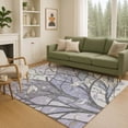 thumbnail image 1 of Addison Rugs Chantille Indoor/Outdoor Transitional Botanical Purple Machine Washable Rectangle Rug, 10' x 14', 1 of 8