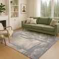 thumbnail image 1 of Addison Rugs Chantille Indoor/Outdoor Transitional Botanical Taupe Machine Washable Rectangle Rug, 9' x 12', 1 of 8