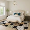 thumbnail image 1 of Addison Rugs Chantille Indoor/Outdoor Transitional Casual Black Machine Washable Rectangle Rug, 10' x 14', 1 of 8