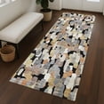 thumbnail image 1 of Addison Rugs Chantille Indoor/Outdoor Transitional Casual Black Machine Washable Runner Rug, 2'3" x 7'6", 1 of 8