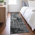 thumbnail image 1 of Addison Rugs Chantille Indoor/Outdoor Transitional Casual Black Machine Washable Runner Rug, 2'3" x 7'6", 1 of 7