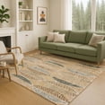 thumbnail image 1 of Addison Rugs Chantille Indoor/Outdoor Transitional Casual Copper Machine Washable Rectangle Rug, 5' x 7'6", 1 of 8