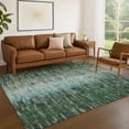 thumbnail image 1 of Addison Rugs Chantille Indoor/Outdoor Transitional Casual Emerald Machine Washable Rectangle Rug, 5' x 7'6", 1 of 8