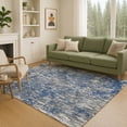 thumbnail image 1 of Addison Rugs Chantille Indoor/Outdoor Transitional Casual Navy Machine Washable Rectangle Rug, 3' x 5', 1 of 8