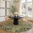 thumbnail image 1 of Addison Rugs Chantille Indoor/Outdoor Transitional Casual Pewter Machine Washable Round Rug, 8' x 8', 1 of 8