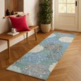 thumbnail image 1 of Addison Rugs Chantille Indoor/Outdoor Transitional Casual Teal Machine Washable Runner Rug, 2'3" x 7'6", 1 of 8
