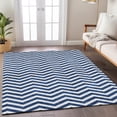 thumbnail image 1 of Addison Rugs Chantille Indoor/Outdoor Transitional Chevron Navy Washable Rectangle Rug, 10' x 14', 1 of 6