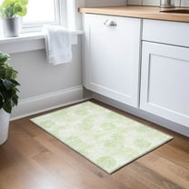 Addison Rugs Chantille Indoor/Outdoor Transitional Circles Aloe Washable Rectangle Rug, 1'8" x 2'6"