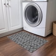 thumbnail image 1 of Addison Rugs Chantille Indoor/Outdoor Transitional Circles Black Washable Rectangle Rug, 1'8" x 2'6", 1 of 6