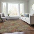 thumbnail image 1 of Addison Rugs Chantille Indoor/Outdoor Transitional Circles Brown Washable Rectangle Rug, 9' x 12', 1 of 6