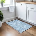 thumbnail image 1 of Addison Rugs Chantille Indoor/Outdoor Transitional Circles Denim Washable Rectangle Rug, 1'8" x 2'6", 1 of 6