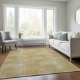 thumbnail image 1 of Addison Rugs Chantille Indoor/Outdoor Transitional Circles Gold Washable Rectangle Rug, 2'6" x 3'10", 1 of 6
