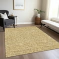 thumbnail image 1 of Addison Rugs Chantille Indoor/Outdoor Transitional Circles Gold Washable Rectangle Rug, 5' x 7'6", 1 of 6