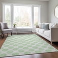 thumbnail image 1 of Addison Rugs Chantille Indoor/Outdoor Transitional Circles Mint Washable Rectangle Rug, 8' x 10', 1 of 6