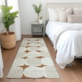 thumbnail image 1 of Addison Rugs Chantille Indoor/Outdoor Transitional Circles Paprika Washable Runner Rug, 2'3" x 7'6", 1 of 6