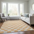 thumbnail image 1 of Addison Rugs Chantille Indoor/Outdoor Transitional Circles Peach Washable Rectangle Rug, 2'6" x 3'10", 1 of 6