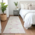 thumbnail image 1 of Addison Rugs Chantille Indoor/Outdoor Transitional Circles Pink Washable Runner Rug, 2'3" x 7'6", 1 of 6