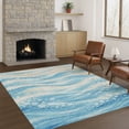 thumbnail image 1 of Addison Rugs Chantille Indoor/Outdoor Transitional Coastal Sky Machine Washable Rectangle Rug, 10' x 14', 1 of 8