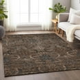 thumbnail image 1 of Addison Rugs Chantille Indoor/Outdoor Transitional Damask Fudge Washable Rectangle Rug, 9' x 12', 1 of 6