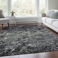 thumbnail image 1 of Addison Rugs Chantille Indoor/Outdoor Transitional Diamond Black Washable Rectangle Rug, 5' x 7'6", 1 of 6