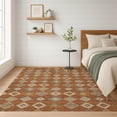 thumbnail image 1 of Addison Rugs Chantille Indoor/Outdoor Transitional Diamond Paprika Machine Washable Rectangle Rug, 10' x 14', 1 of 8