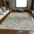 thumbnail image 1 of Addison Rugs Chantille Indoor/Outdoor Transitional Diamond Silver Washable Rectangle Rug, 5' x 7'6", 1 of 6