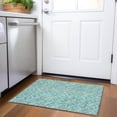 thumbnail image 1 of Addison Rugs Chantille Indoor/Outdoor Transitional Diamonds Aloe Washable Rectangle Rug, 1'8" x 2'6", 1 of 6