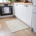 thumbnail image 1 of Addison Rugs Chantille Indoor/Outdoor Transitional Diamonds Beige Washable Rectangle Rug, 1'8" x 2'6", 1 of 6