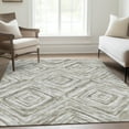 thumbnail image 1 of Addison Rugs Chantille Indoor/Outdoor Transitional Diamonds Beige Washable Rectangle Rug, 9' x 12', 1 of 6