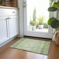 thumbnail image 1 of Addison Rugs Chantille Indoor/Outdoor Transitional Diamonds Green Washable Rectangle Rug, 1'8" x 2'6", 1 of 6