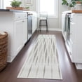 thumbnail image 1 of Addison Rugs Chantille Indoor/Outdoor Transitional Diamonds Ivory Washable Runner Rug, 2'3" x 7'6", 1 of 6