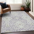 thumbnail image 1 of Addison Rugs Chantille Indoor/Outdoor Transitional Diamonds Lavender Washable Rectangle Rug, 8' x 10', 1 of 6