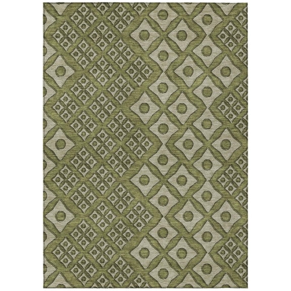 Addison Rugs Chantille ACN866 Green 5' x 7'6" Rug