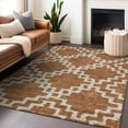thumbnail image 1 of Addison Rugs Chantille Indoor/Outdoor Transitional Diamonds Paprika Washable Rectangle Rug, 9' x 12', 1 of 6
