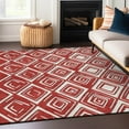thumbnail image 1 of Addison Rugs Chantille Indoor/Outdoor Transitional Diamonds Red Washable Rectangle Rug, 3' x 5', 1 of 6